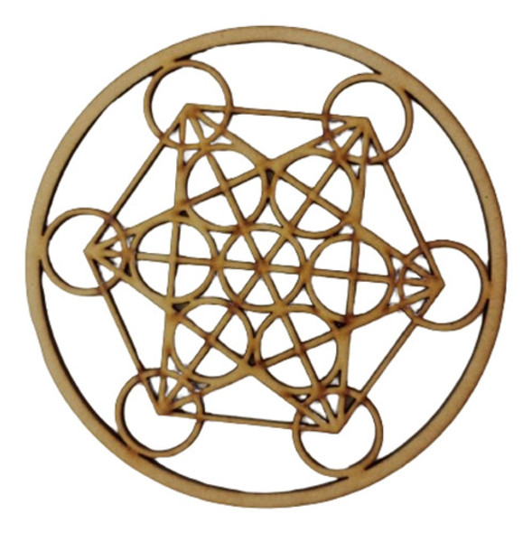 Cubo De Metatron , Flor De La Vida 39 Cm 1 Cubo De Metatron , Flor De La Vida 39 Cm 1