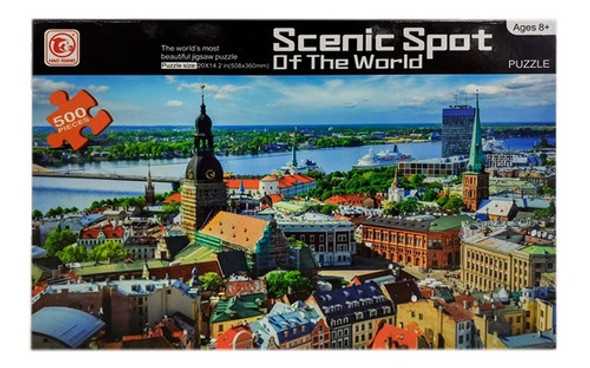 Puzzle 500 Pzs Riga Letonia 88039 1584473 Shine 0