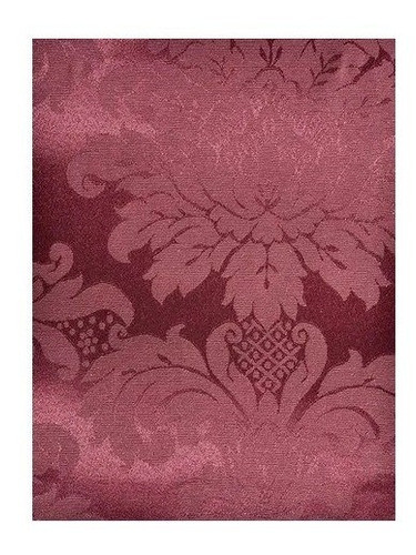 Tecido Jacquard Marsala Vinho - 6m Comp X 2,80m Larg 0