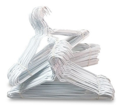 Perchas De Alambre Forradas Pack X 50 0