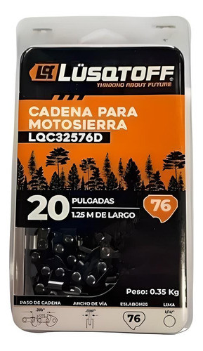 Cadena Para Motosierra 20 Pulgadas Lusqtoff Lqc32576d C 1