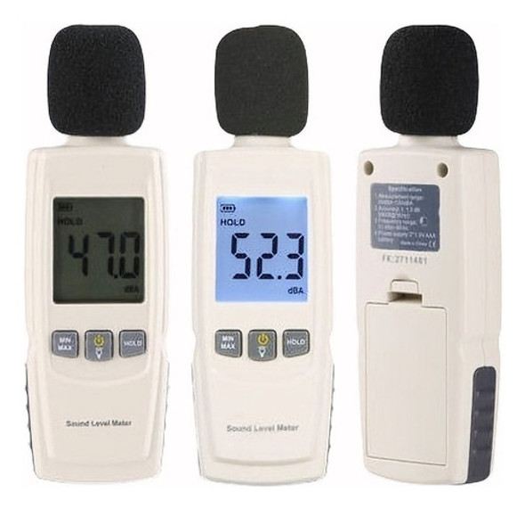Digital De Sonido Ruido Decibeles Nivel Ruido Medidor Tester 0