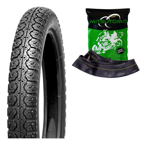 Cubierta 3.00 18 Cg S2 Rx Brezza Gmx Hunter 150 + Camara C 0