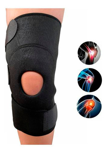 Rodillera Con Rótula Neopreno Velcro - Mundo Trabajo 1