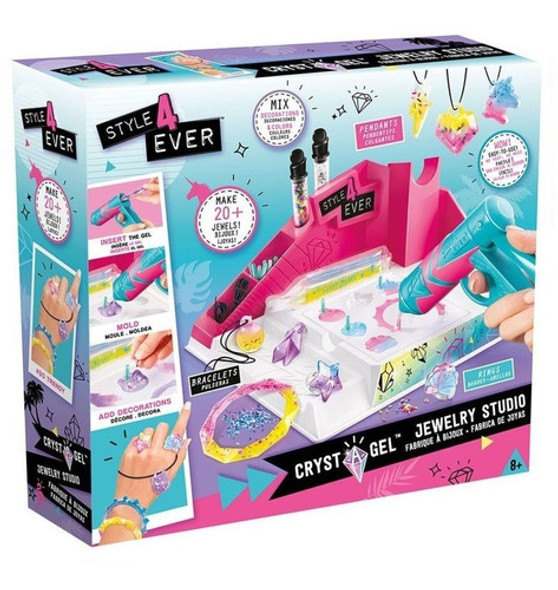Fábrica De Joias Infantil Cristal Gel Style 4 Ever F00192fun 0