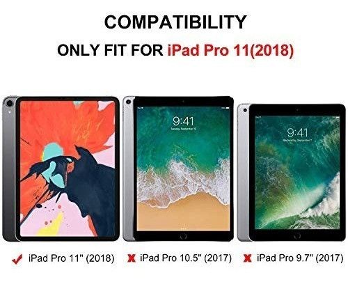 Estuche Con Teclado Luibor Para iPad Pro 11 2018 Estuche Con 1