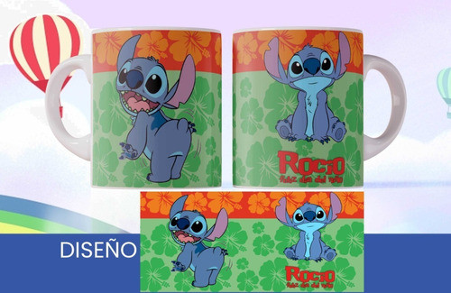 Taza Stich Lilo Personalizada Sublimada 0