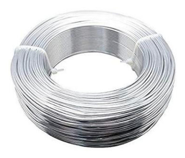 Bobina Alambre Aluminio Cerco Electrico 1.5mm 100m  Anodizad 0