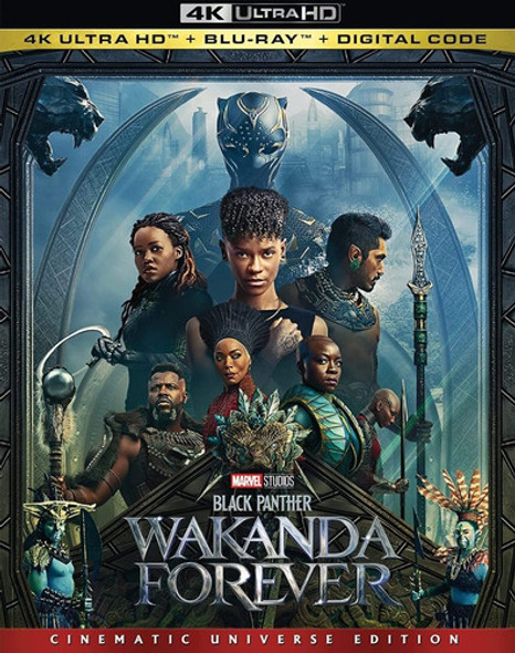 4k Ultra Hd + Blu-ray Black Panther Wakanda Forever 0 4k Ultra Hd + Blu-ray Black Panther Wakanda Forever 0