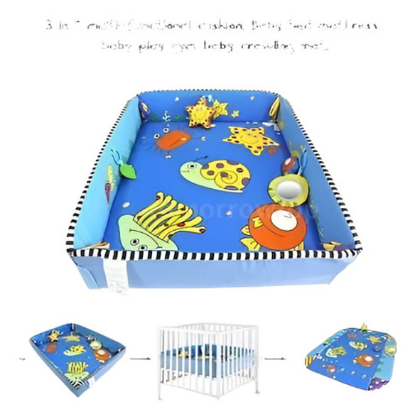Ametoys 3 En 1 Antioxidante Bebé Cama Colchón Bebé Juego Gim 0