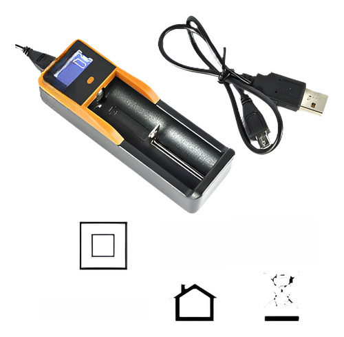 Inteligente Ni-mh/ion-litio 18650 26650 Aa Pantalla Intelige 0