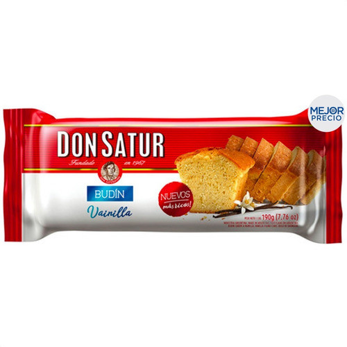 Budin Vainilla Don Satur Dulce - Mejor Precio 1