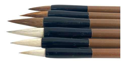 Pincel Chino Caligrafia Sumi-e Pincel Acuarela Oferta X4 Uni 0