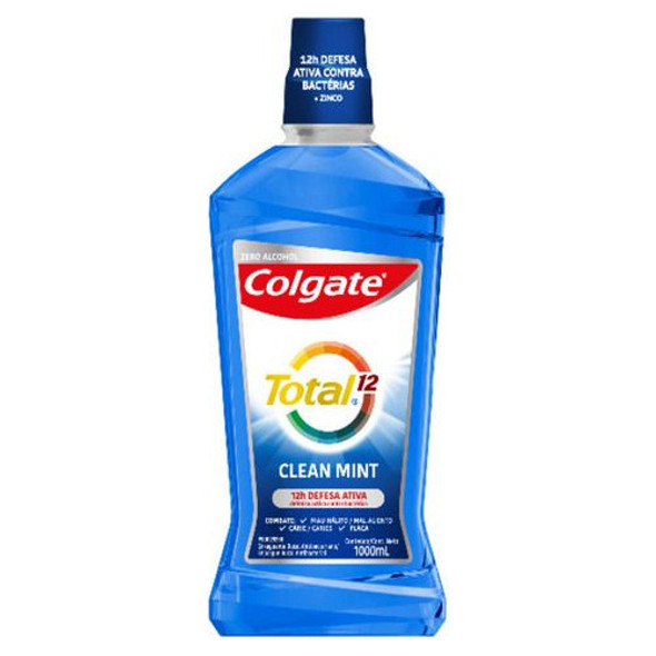 Enjuague Bucal Colgate Total 12 Clean Mint 1 Litro 0
