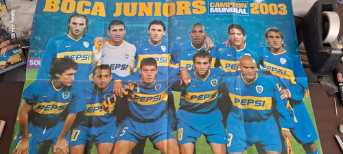 Sólo Fútbol Revipóster Boca Tricampeón Intercontinental 2003 1