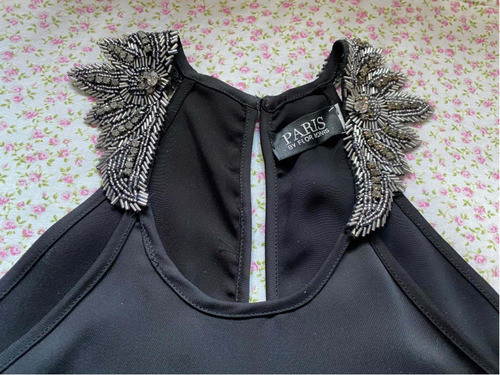 Vestido Negro De Seda!!! Nuevo!! 1