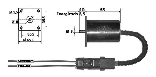 Solenoide Cebador Fiat Iveco 5104kc Bosch 0330 101 029 12v 1