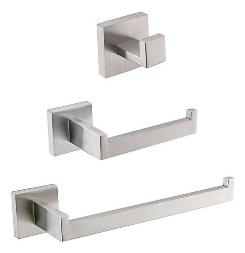 Turs Juego De Accesorios De Bao De 3 Piezas Sus 304 De Acero 0