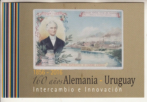 2016 Tarjeta Imagen De Liebig Relaciones Uruguay Alemania 0