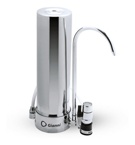 Filtro De Agua Purificador Gianni Acero Inox Carbón Prensado 0 Filtro De Agua Purificador Gianni Acero Inox Carbón Prensado 0