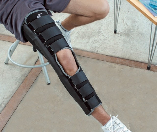 Inmovilizador Pierna Neoprene Largo Bander Green 1