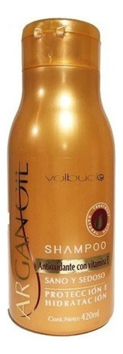 Shampoo Para El Pelo Volbucle Argan Oil Antioxidante X 420ml 0