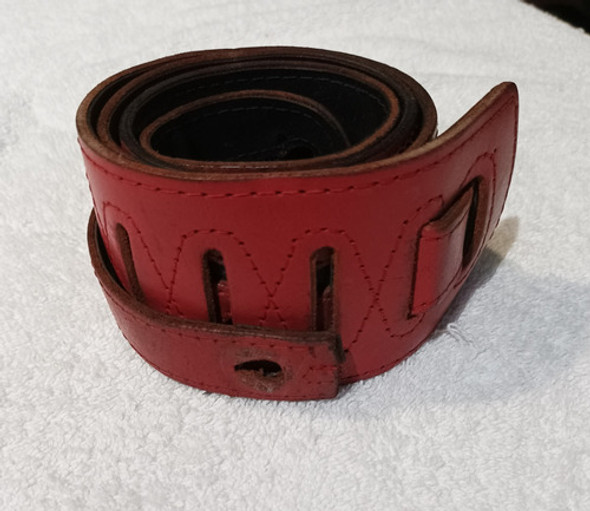 Correa De Cuero Para Bajo O Guitarra . 0