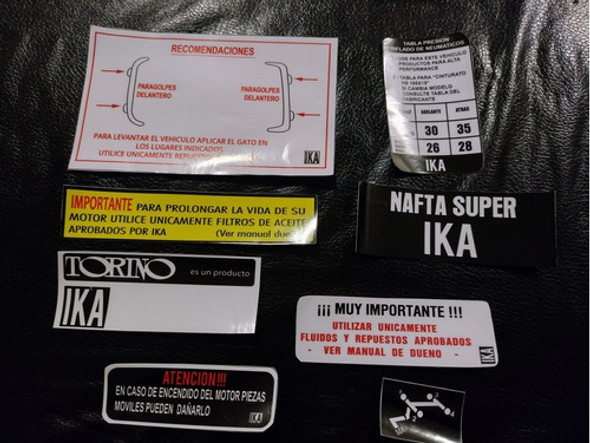 Juego Calcos Torino 380 1