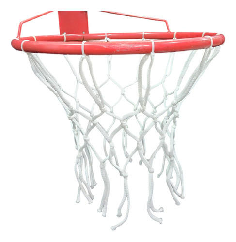 Red Basquet 12 Enganches Profesional Algodón Para Aro Basket 0