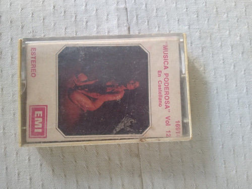 Cassette Musica Poderosa Volúmen 12. Año 1978. Castellano 0