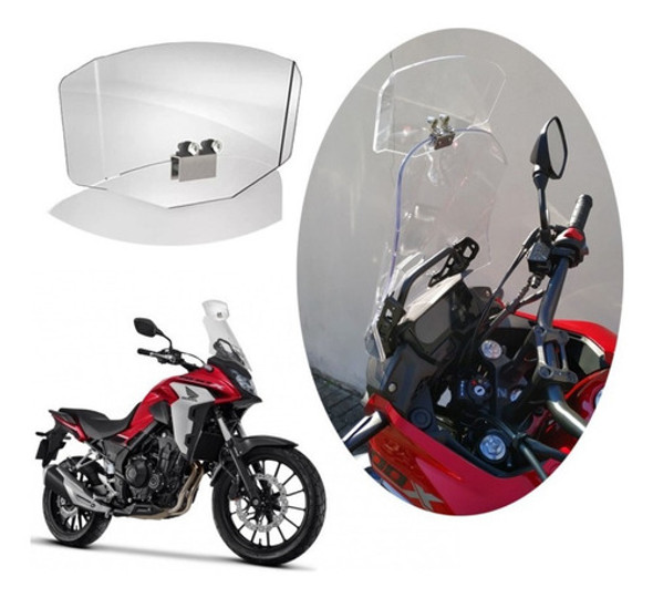 Parabrisa + Defletor Bros 160, Crosser, Fan 160, Lander 0