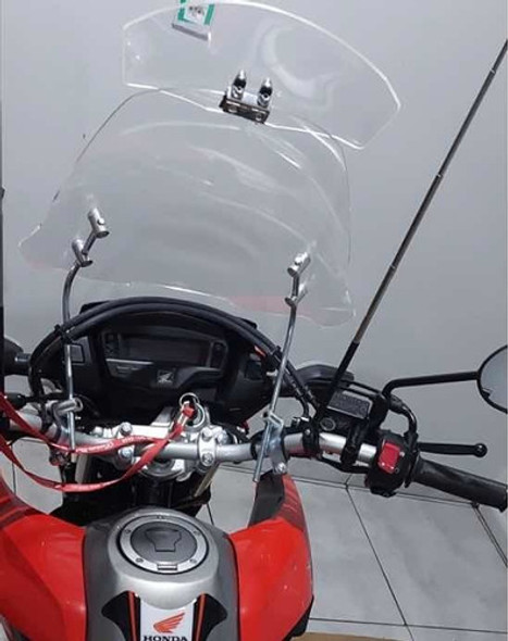Parabrisa + Defletor Bros 160, Crosser, Fan 160, Lander 1