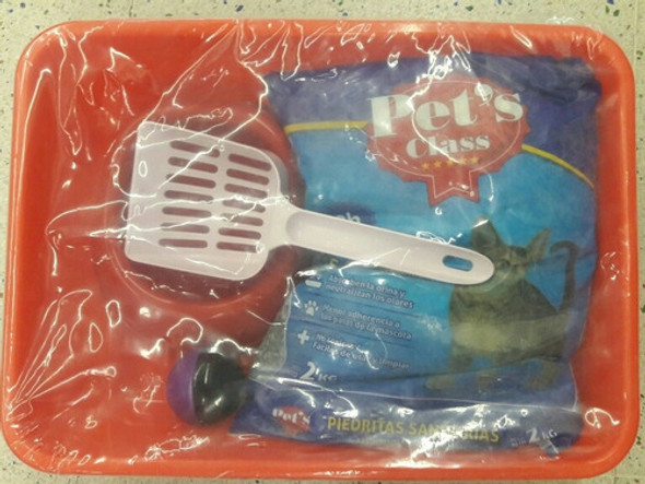 Bandeja Sanitaria Gato Kit Bandeja Pala , Comedero Piedritas 1 Bandeja Sanitaria Gato Kit Bandeja Pala , Comedero Piedritas 1