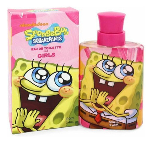 Perfume Nickelodeon Bob Esponja Edt Para Niñas 100 Ml 0