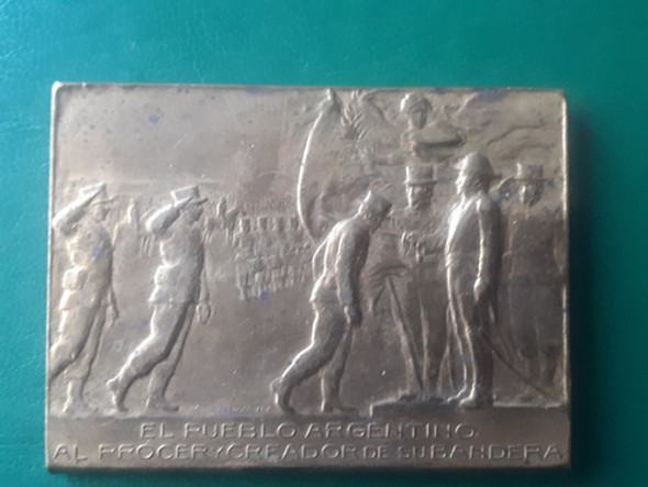 Medalla Al General Manuel Belgrano Centenario 1820 -1920 0