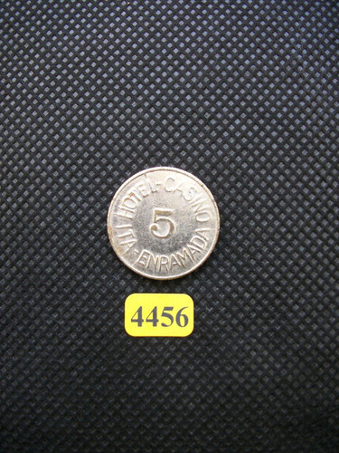 4456 Ficha Hotel Casino Ita Enramada Metal 0