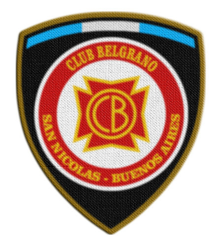 Parche Escudo Black Belgrano (san Nicolás) 0