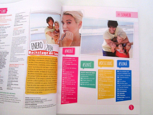 Revista Aliados Pablo Martinez Lola Moran Justin Bieber Boed 1