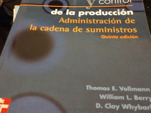 Libro Planeación Y Control De La Producción 0