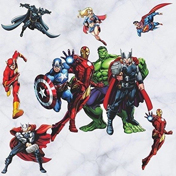Vinilo Decorativo Pared [7cw9x4cg] Marvel 0