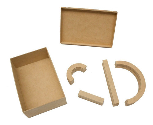 Juego De Regleta Con Caja Figuras Jugar Didáctico Fibrofacil 0