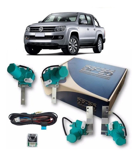 Kit Cierre Centralizado Vw Amarok 4 Ptas Original Dp20 0