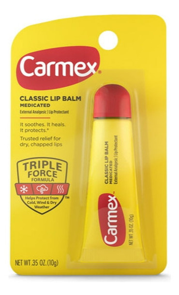 Carmex Bisnaga 10g, Hidratante Labial. Lip Balm 0