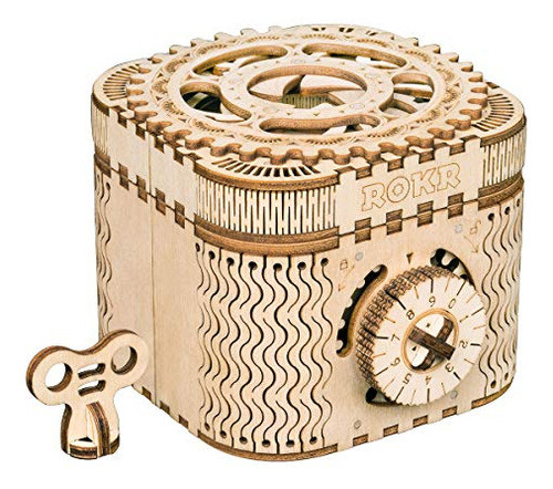 Robotime - Puzle De Madera 3d Con Diseño Único Para Crear Ki 0