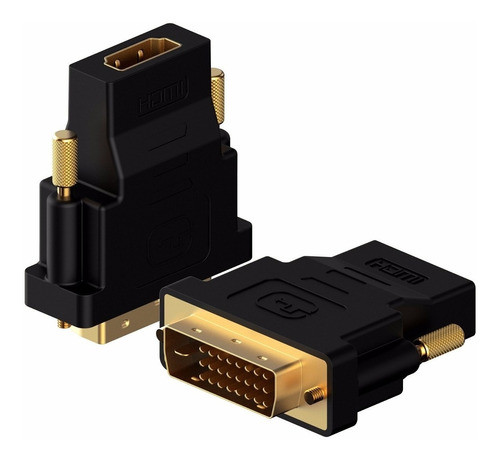 Adaptador Dvi-d A Hdmi Dvi-d Macho Bidireccional 0