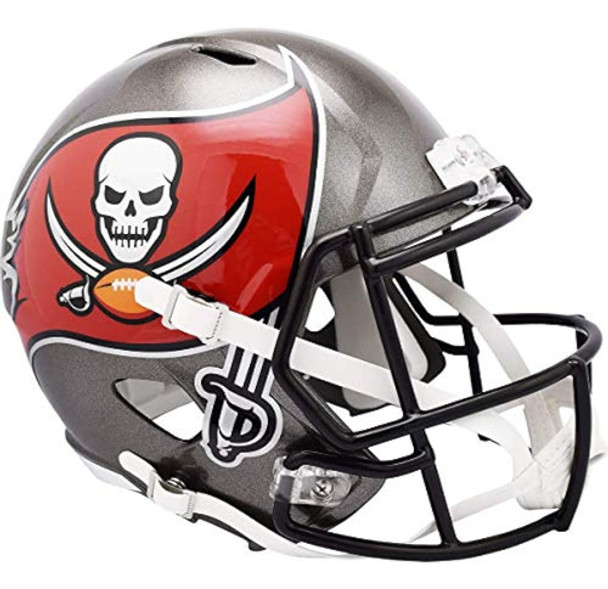 Nfl Tampa Bay Buccaneers Speed Replica - Casco De 0 Nfl Tampa Bay Buccaneers Speed Replica - Casco De 0
