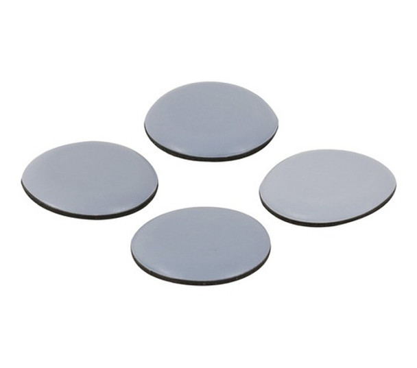 Protetor Deslizante Redondo Cinza 40mm Standers 4 Peças 0