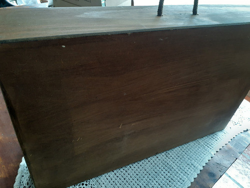 Caja Madera C-tapa Corrediza C-divisorios. Liquido¡ 0