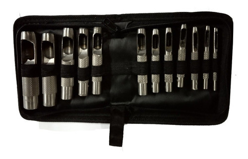 Sacabocados 12 Piezas Con Estuche 0