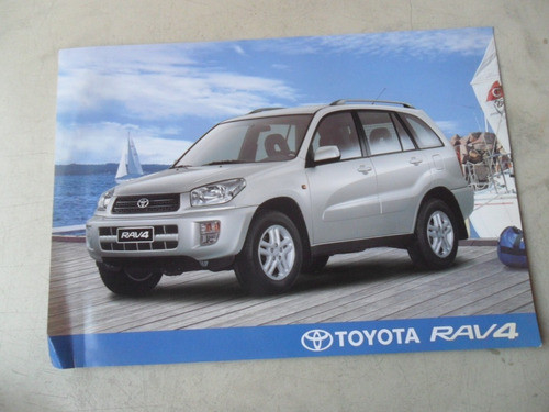 Toyota Rav4 Folleto Catalogo No Manual Auto 4x4 0